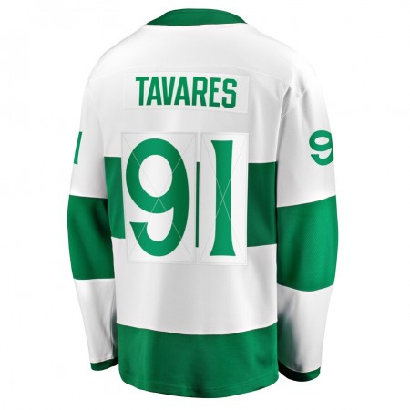 Toronto Maple Leafs Toronto St. Patricks John Tavares 91 Wit Vintage Authentic Shirt - Mannen